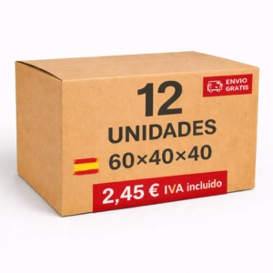 CAJA DE CARTON 60*40*40