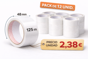 PRECINTO BLANCO 48*125