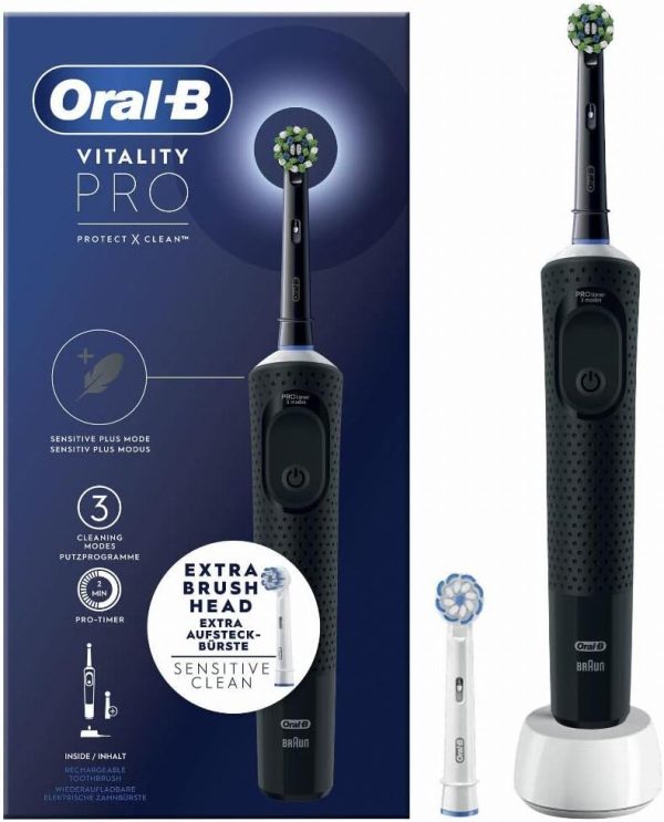 cepillo oral Vitality Pro negro