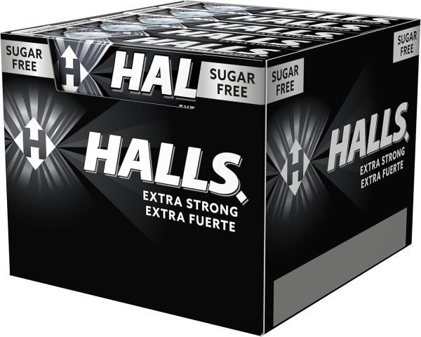 halls caramelos duros