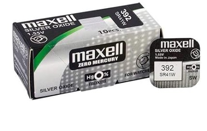 pila maxell 392