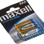 Caja con 10 blister pilas Maxell lr03 aaa