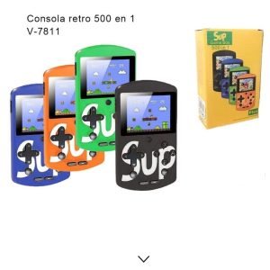 consola retro 500 en 1 24 pulgadas