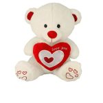 oso corazon plata 42 cm 5424