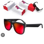 weijing smart audio glasses red