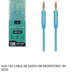 cable de audio sin microfono