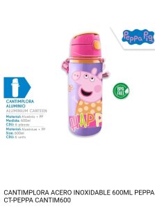 cantimplora peppa