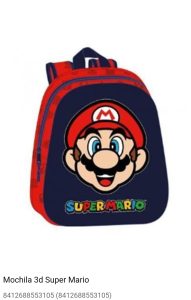 mochila mario bross