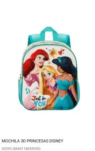 mochila princesas disney