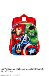 mochila vengadores