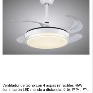 ventilador de techo 4 aspas