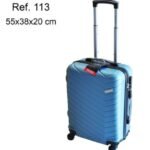 MALETA DE CABINA RIGIDA 113 AZUL CLARO