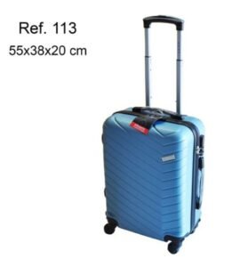 MALETA DE CABINA RIGIDA 113 AZUL CLARO Mayoristas Cobocalleja MALETA DE CABINA RIGIDA 113 AZUL CLARO