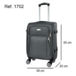 MALETA CABINA 1702 GRIS