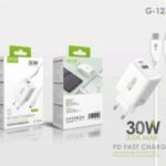 CARGADOR 30W USB+PD CABLE C-L