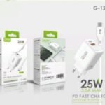 CARGADOR 25W USB+PD CABLE C-C