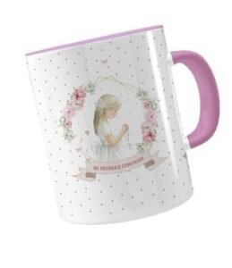 ☕✨ Taza Primera Comunión Un recuerdo práctico y bonito con diseño especial para este día único Perfecta para regalar y disfrutar cada mañana con una sonrisa