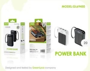 POWER BANNK CARGA SOLAR 10000 MAH Mayoristas Cobocalleja POWER BANNK CARGA SOLAR 10000 MAH