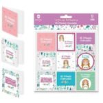 tarjetas adhesivas primera comunion