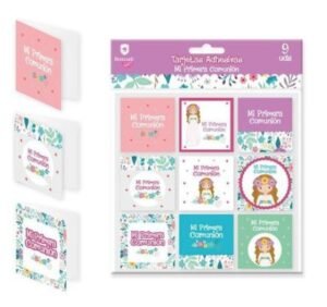 tarjetas adhesivas primera comunion Mayoristas Cobocalleja tarjetas adhesivas primera comunion