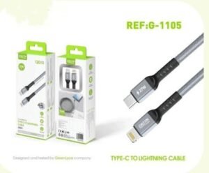 CABLE TYPE C a LIGHTNING 27 W 12 M 1105 Mayoristas Cobocalleja CABLE TYPE C a LIGHTNING 27 W 12 M 1105