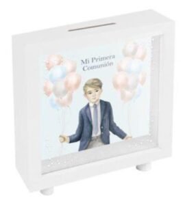 🪵💰 Hucha BLANCA- Primera Comunión
Un detalle bonito y útil para guardar sus primeros ahorros. Con diseño tierno y especial para recordar este día único.