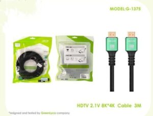 cable hdtv 21v 4k 8k 3m Mayoristas Cobocalleja cable hdtv 21v 4k 8k 3m