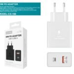 Cargador Rápido 35W USB-C + USB-A – Ref. CX-188