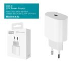 Cargador USB-C 20W – Modelo CX-72