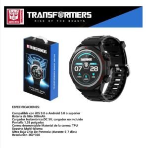 SMARTWATCH TRANSFORMERS TFH1 Mayoristas Cobocalleja SMARTWATCH TRANSFORMERS TF H13