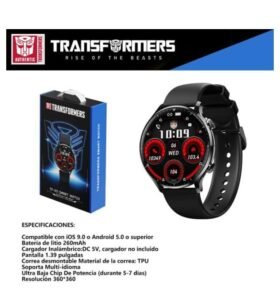 TRANSFORMERSSMARTWATCH TFH11 Mayoristas Cobocalleja TRANSFORMERS SMARTWATCH TF H11