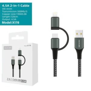 CABLE 2 EN 1