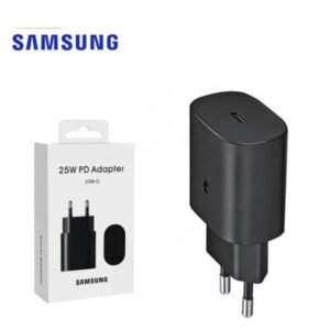 CARGADOR PUERTO USB C PD 25W negro