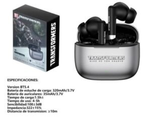 AURICULARES OPTIMUS PRIMAL T39GR Mayoristas Cobocalleja AURICULARES OPTIMUS PRIMAL T39GR