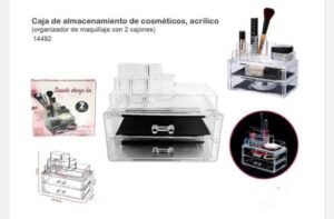 ORGANIZADOR DE MAQUILLAJE ACRILICO Mayoristas Cobocalleja ORGANIZADOR DE MAQUILLAJE ACRILICO