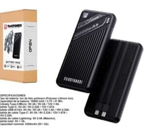 POWEBANK 225 W TFD28AM NEGRO Mayoristas Cobocalleja POWEBANK 225 W TF D28AM NEGRO