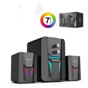 ALTAVOZ MULTIMEDIA 2.1 CON LUZ