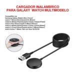 Cargador inalambrico para galaxi watch multimodelo