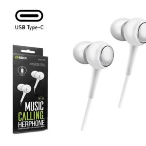 AURICULARES CON CABL3E TYPE -C EAB-8306BL