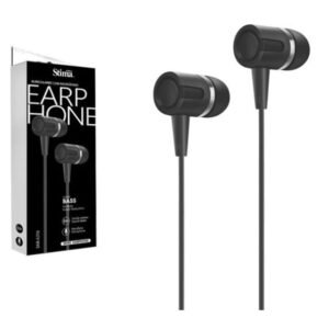 AURICULARES ESTEREO CON CABLE JACK SAB A216NEGRO
