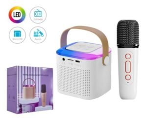 KARAOKE ALTAVOZ INALAMBRICO CON LUD LED SAB6930BL Mayoristas Cobocalleja KARAOKE ALTAVOZ INALAMBRICO CON LUD LED SAB 6930BL