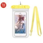 Funda impermeable universal 7″AMARILLA