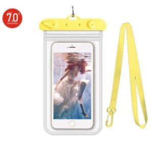 Funda impermeable universal 7″AMARILLA