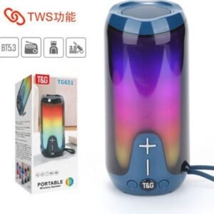 Altavoz Bluetooth T&G TG651 AZUL