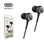 Auriculares con Cable type -c negro eab-8306ng