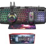 TECLADO+RATON+AURICULARES+ALFOMBRILLA (CMX-410)
