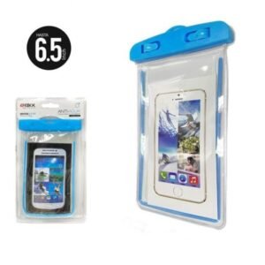 Funda impermeable universal 65 azul