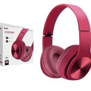 AURICULARES PLEGABLES MANOS LIBRES SAB-A217 ROJO