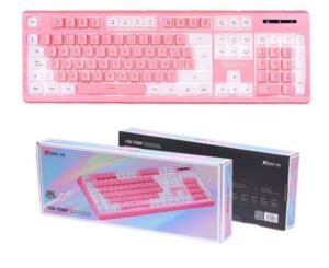 TECLADO EN ESPAÑOL CON LUZ BLANCA KB706 Mayoristas Cobocalleja TECLADO EN ESPAÑOL CON LUZ BLANCA KB 706