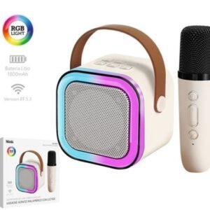 ALTAVOZ KARAOKE CON MIC EAK-6807RS